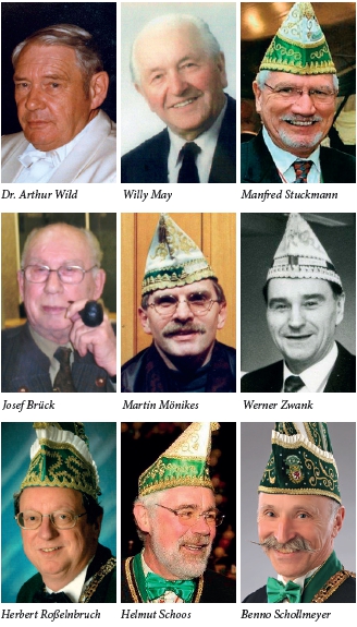 Übersicht der Präsidenten